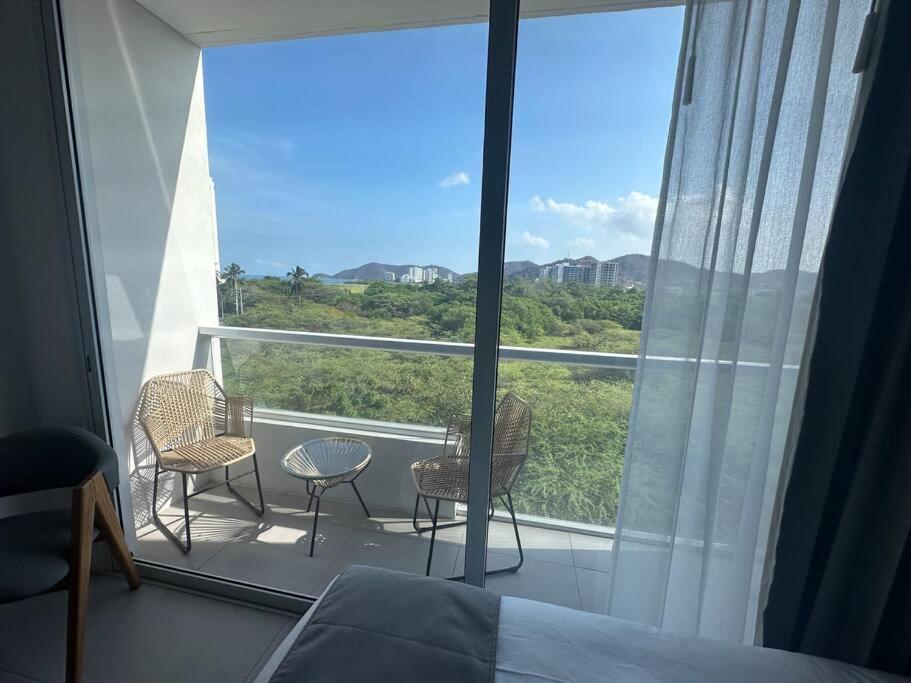 Loft En Frente De La Playa, Horizonte Apartamento